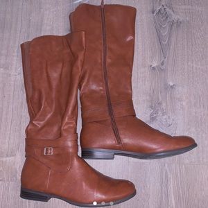 Brown Rider Boots